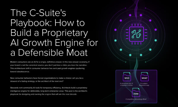 Slide 1 a leader at a strategic inflection point choosing to build a proprietary ai engine for a defensible moat instead of following a declining growth curve.